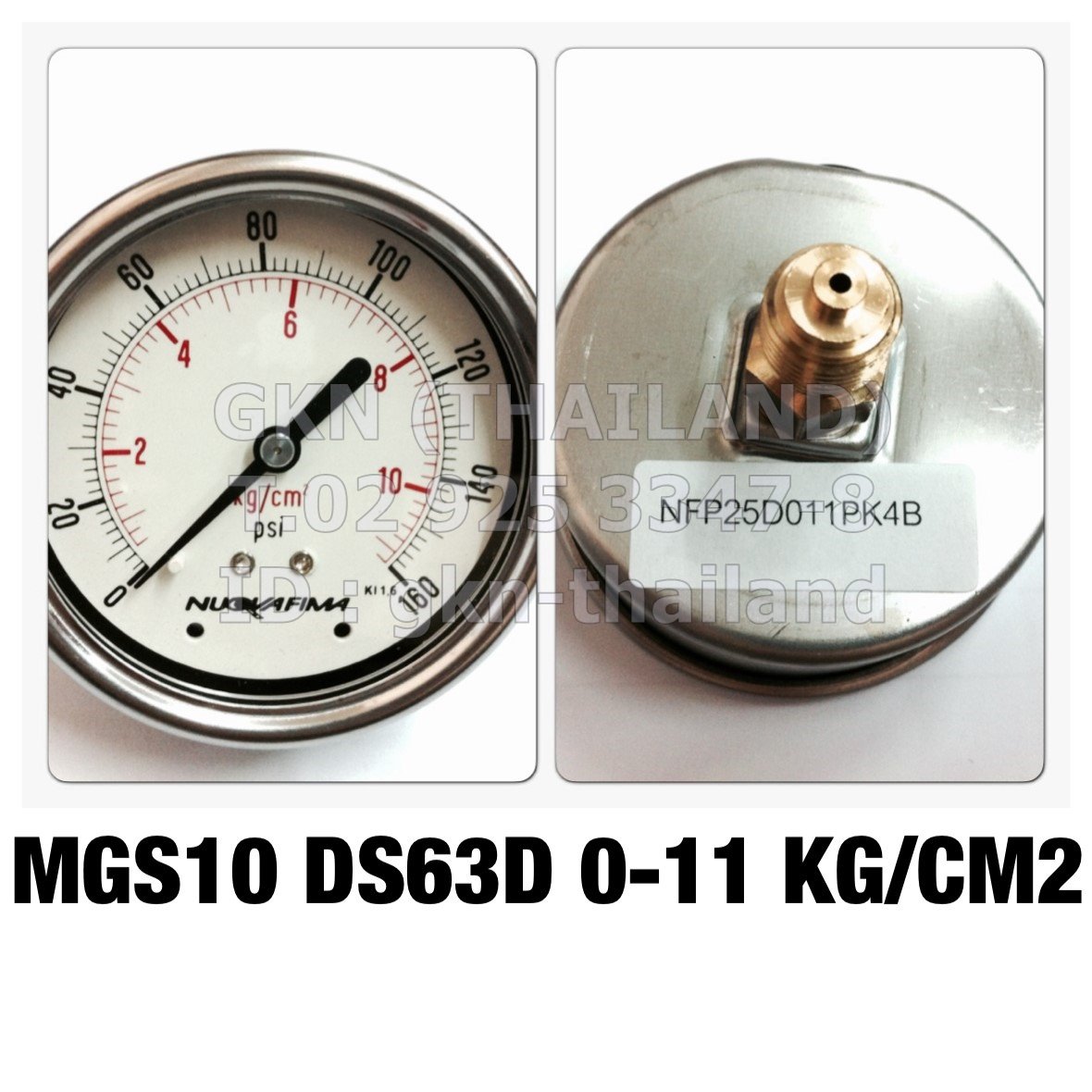 Pressure Gauge Nuova Fima